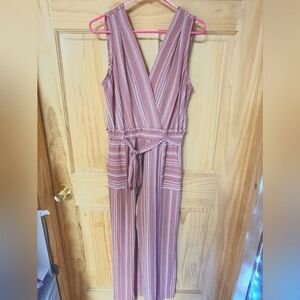 Stripped Jumpsuit